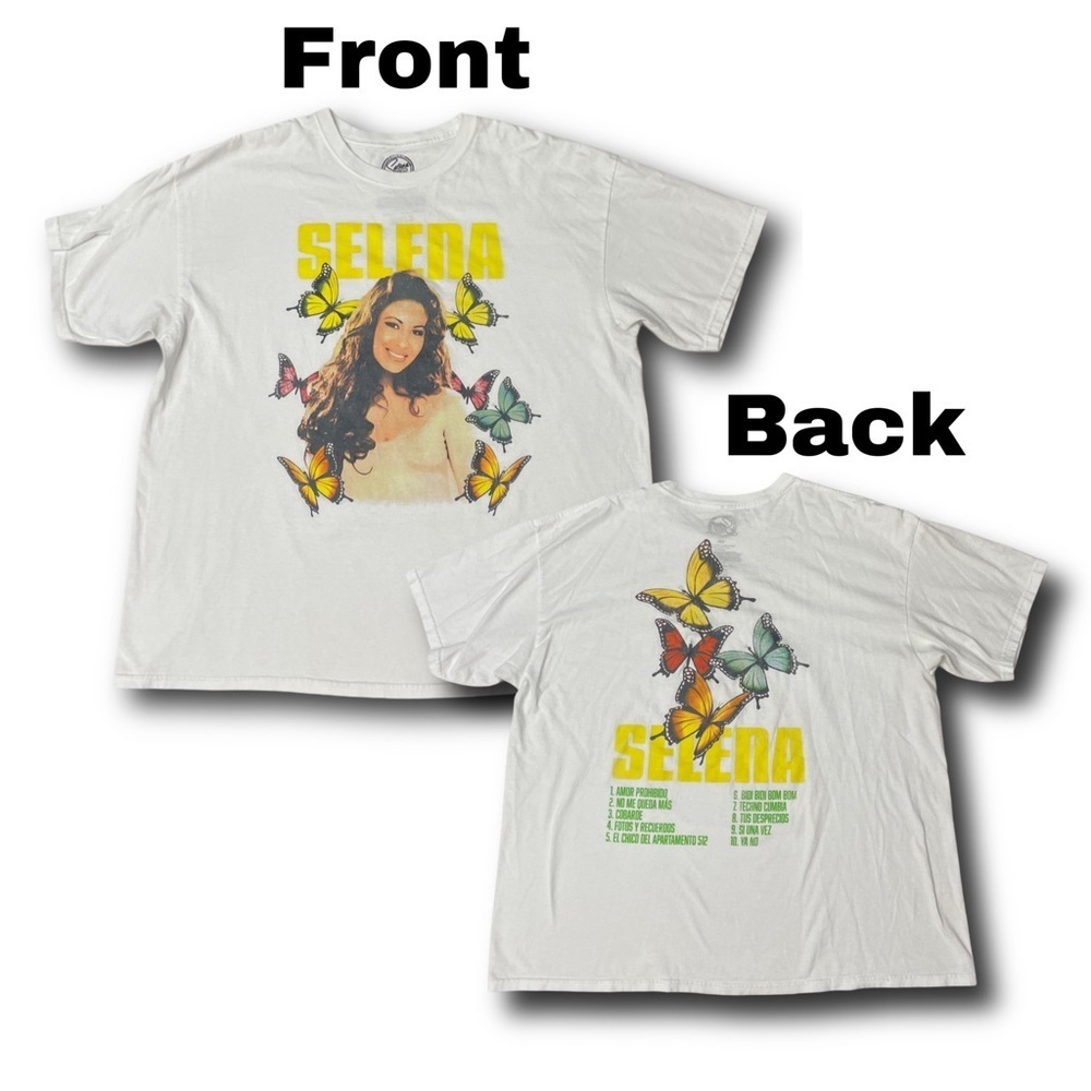 Selena Quintanilla Tejano Texas Spanish Pop Music Graphic Tshirt - size 2XL